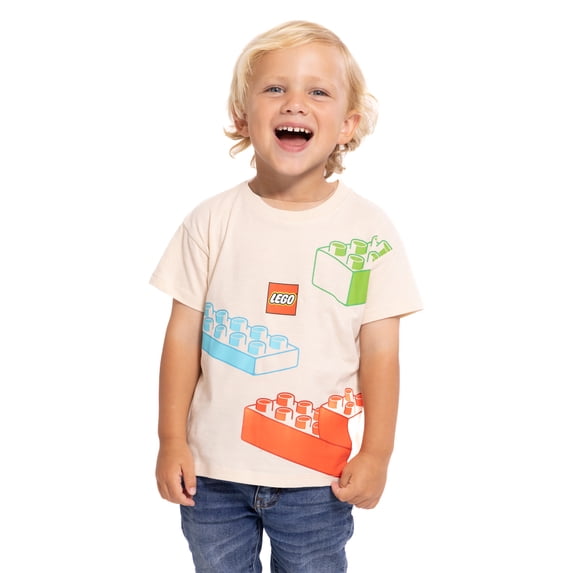 LEGO® Toddler Short Sleeve Graphic Crewneck Tee, Sizes 12M-5T