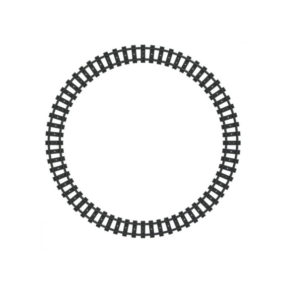 Lego Train 16 Pieces of RC Curved Track Circle