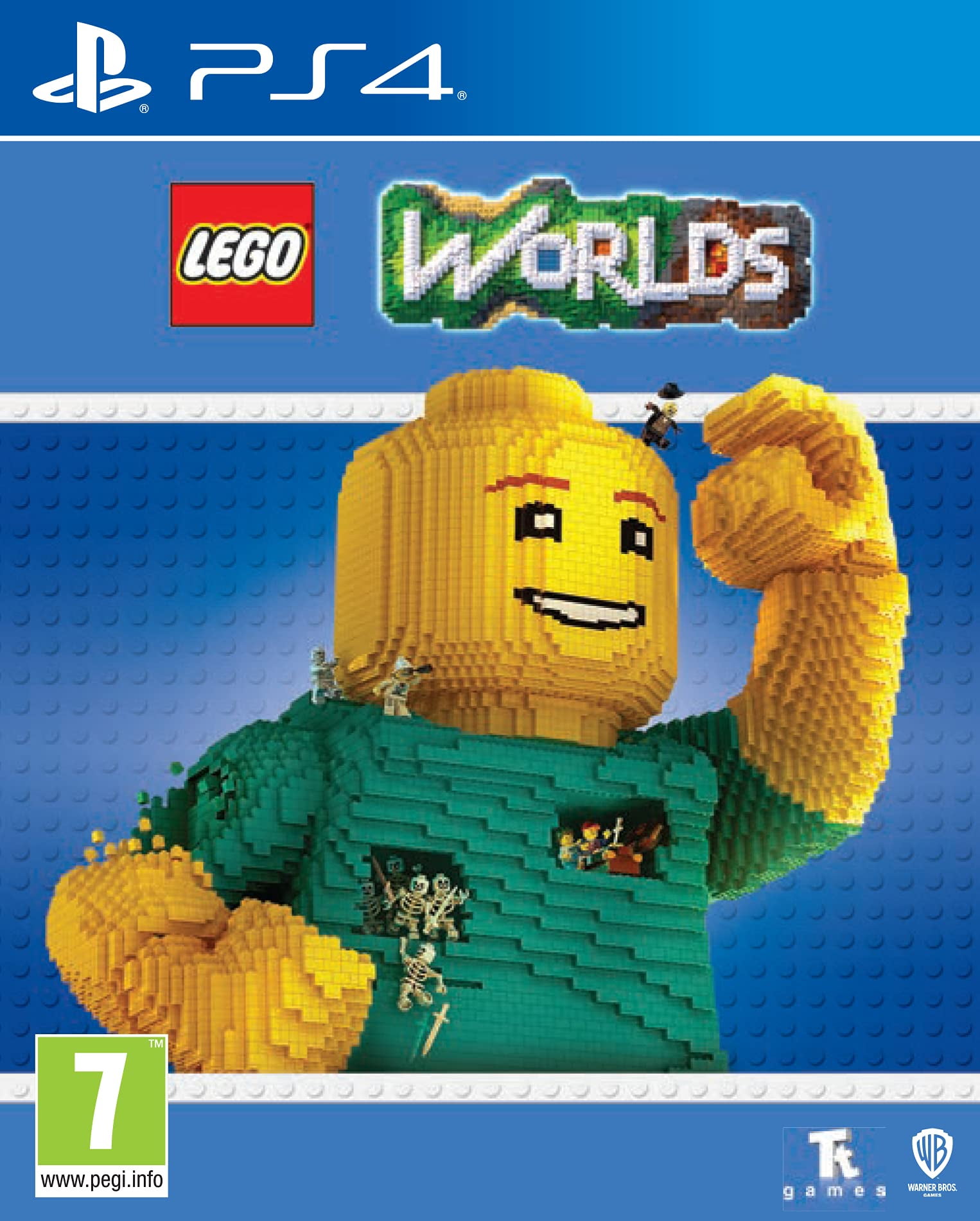 Lego Worlds Ps4 The Ultimate Adventure Building Game for PlayStation 4 Walmart