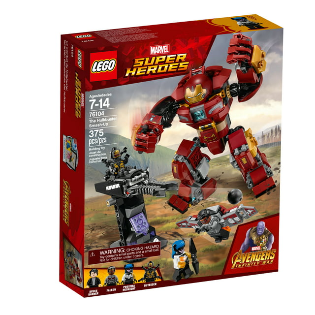 Lego marvel super heroes avengers the hulkbuster smash-up 76104