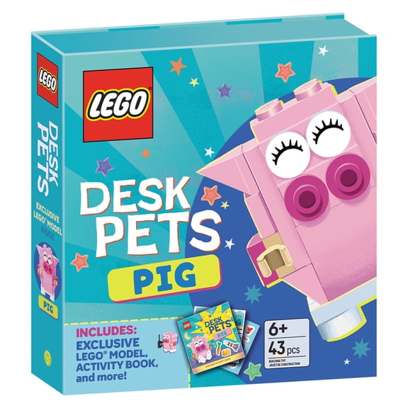 LEGO Books. Desk Pets: Pig (Hardcover)