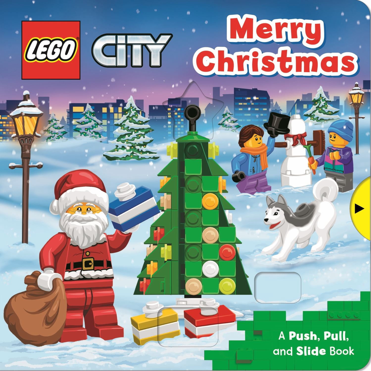 LEGO® City. Merry Christmas: A Push, Pull and Slide Book (Board Book)