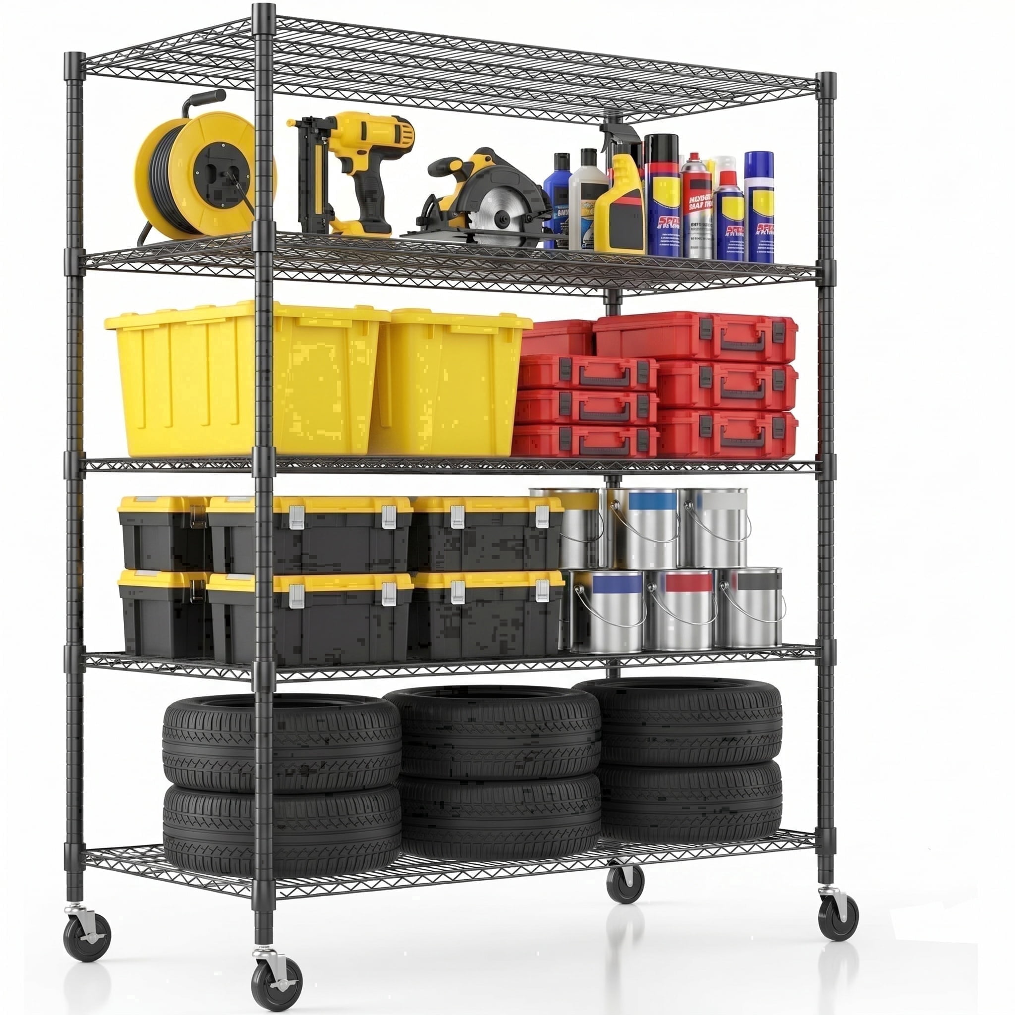 Storing Racking Legooin, Heavy Duty Storage Rack, 48