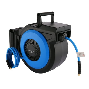 Legooin Retractable Air Hose, 0.375 in x 20 in, Blue
