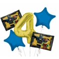 thumbnail image 1 of Legos Batman 4th Birthday Party Balloons Decoration Supplies Fourth, 1 of 1