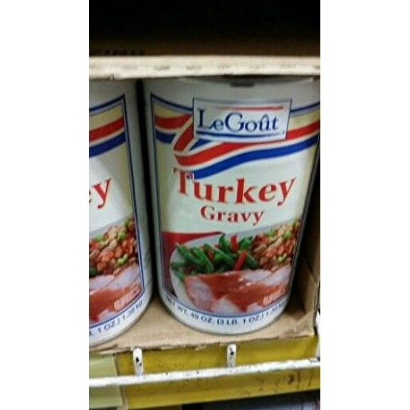 Legout Heat & Serve Turkey Gravy, 49 oz - Case of 12