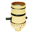 thumbnail image 1 of Legrand 6098PGCC20 Pass & Seymour Incandescent Metal Shell Medium Base Lampholder, 660-Watt, 250-Volt - Quantity 20, 1 of 1