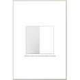 thumbnail image 1 of Legrand Aabk14 Adorne Half Size Blank Insert - White, 1 of 3