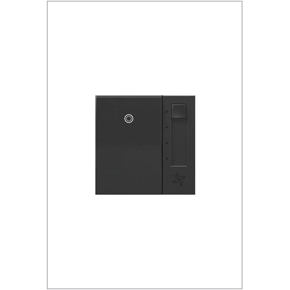 Legrand AAFN4S16AG4 Adorne Ceiling Fan 4 Speed Wall Control - Grey