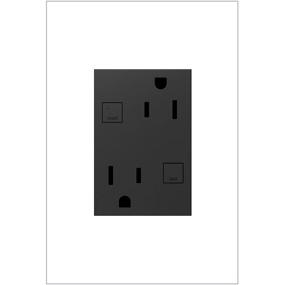 Legrand AGFTR2153G4 Adorne 15 Ampere Tamper-Resistant Self-Test Plus-Size Gfci