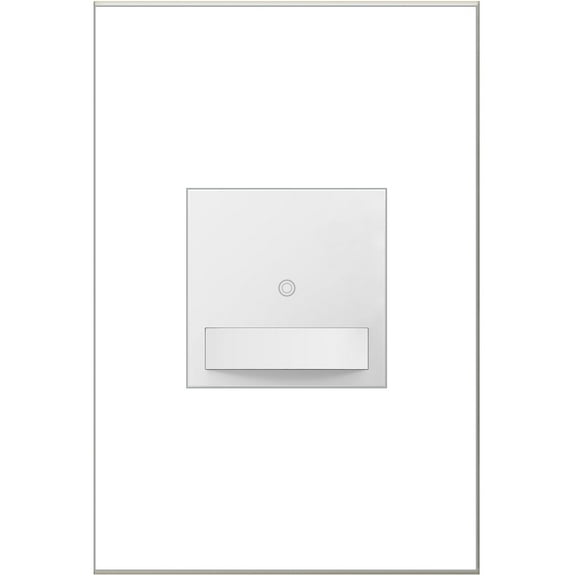 Legrand ASOS32W4 White Sensa Switch 600 Watt Single-Pole Or 3-Way Light Switch