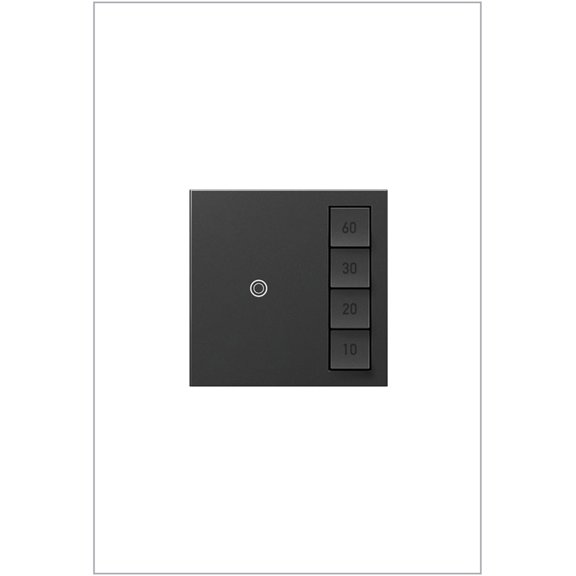 Legrand ASTM2G2 Adorne Manual On / Timed Off Switch - Grey
