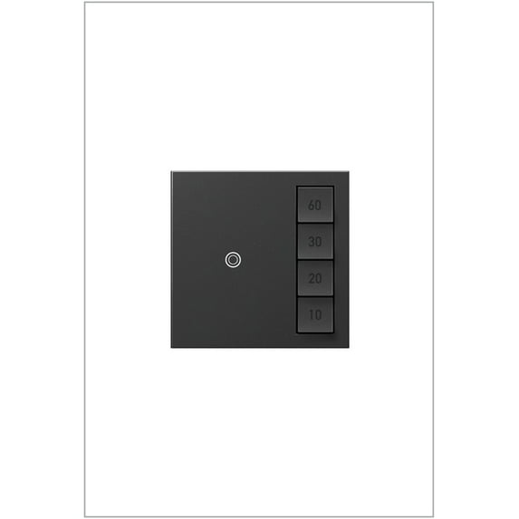Legrand ASTM2G2 Adorne Manual On / Timed Off Switch - Grey
