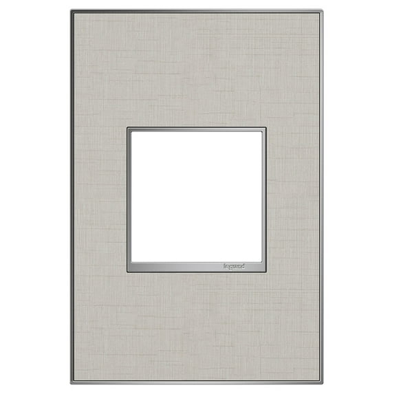 Legrand Awm1g24 Adorne Real Materials 1-Gang Light Switch / Outlet Cover Wall Plate - True