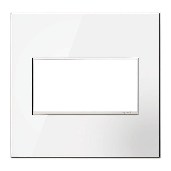legrand awm2g4 adorne 2 gang 5-5/16" wide wall plate
