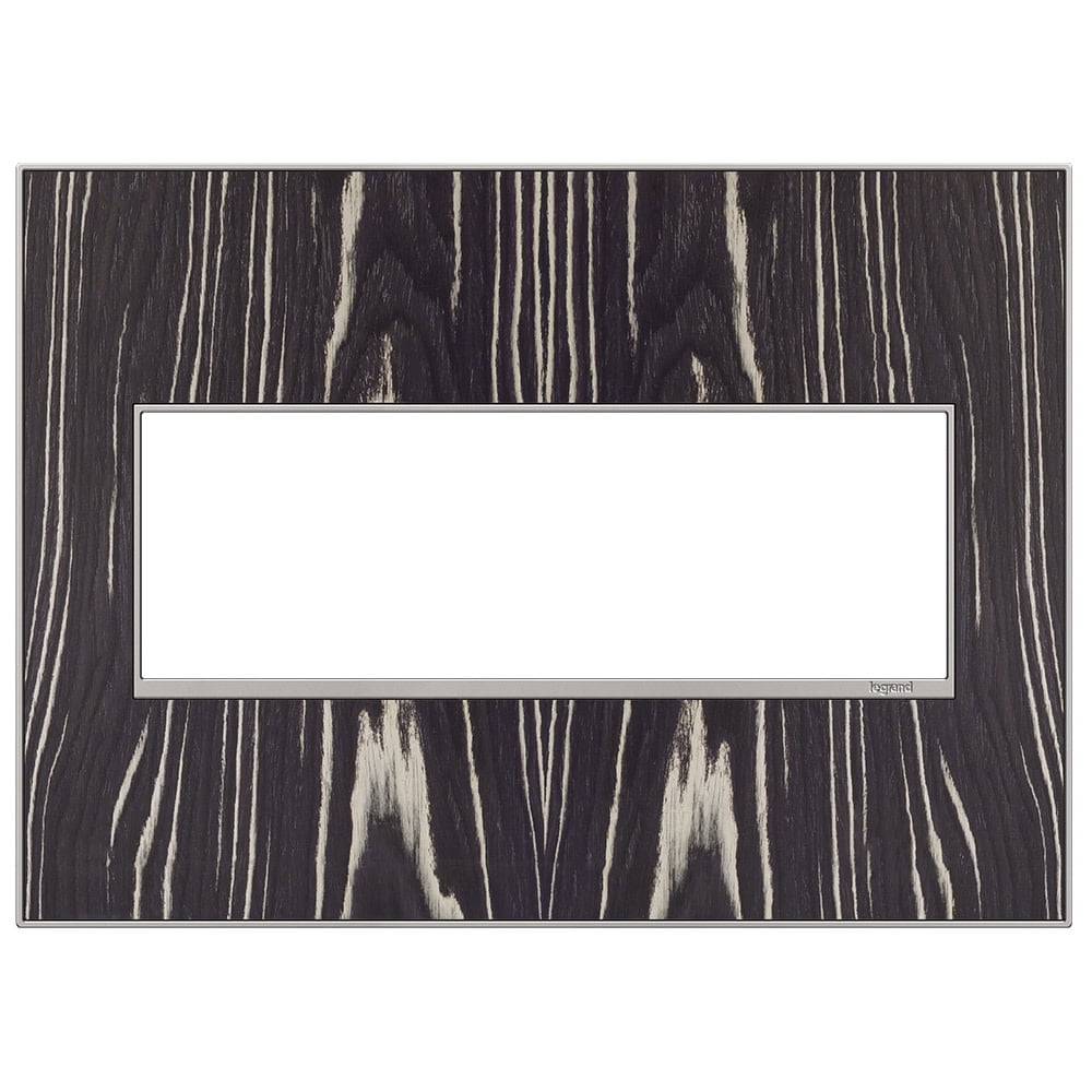 Legrand AWM3GMA4 Adorne Real Materials Metal 3-Gang Light Switch / Outlet Cover Wall Plate