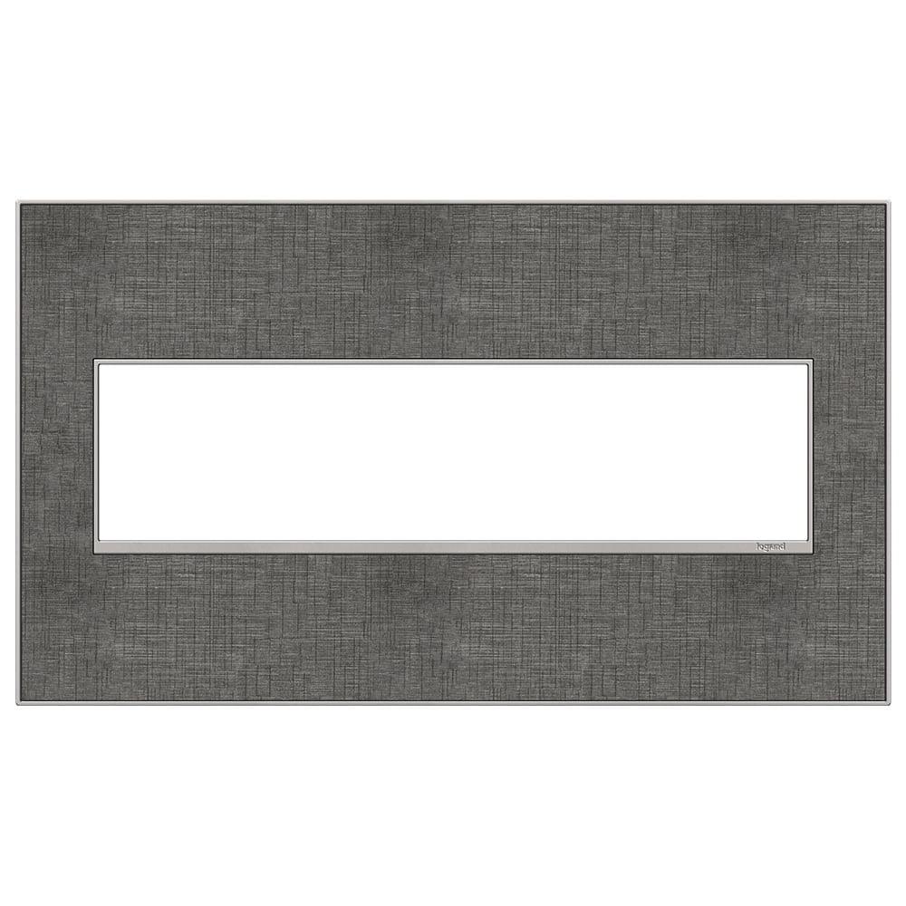 Legrand AWM4GSL4 Adorne Real Materials 4-Gang Light Switch / Outlet Cover Wall Plate -