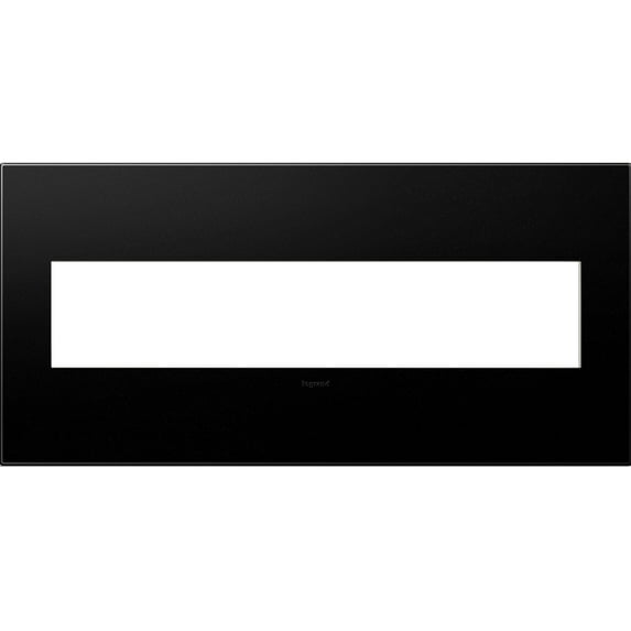 Legrand Awp5r1 Adorne Plastic 5-Gang Light Switch / Outlet Cover Wall Plate - Grey