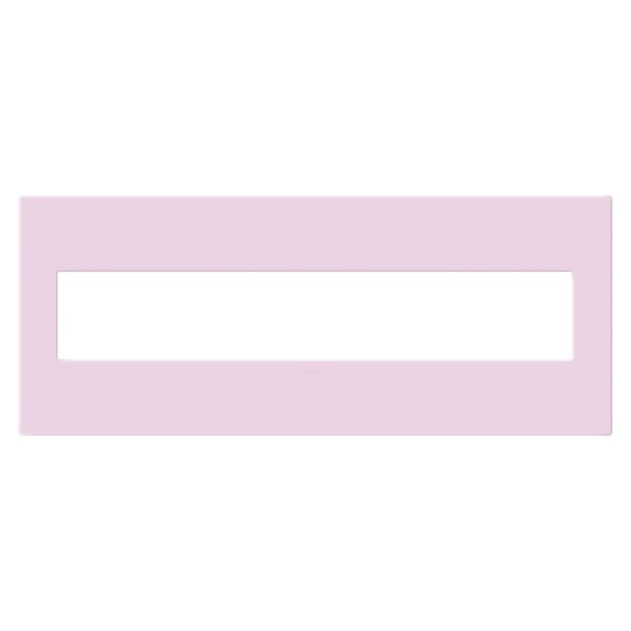 Legrand Awp6g1 Adorne Plastic 6-Gang Light Switch / Outlet Cover Wall Plate - Rosa