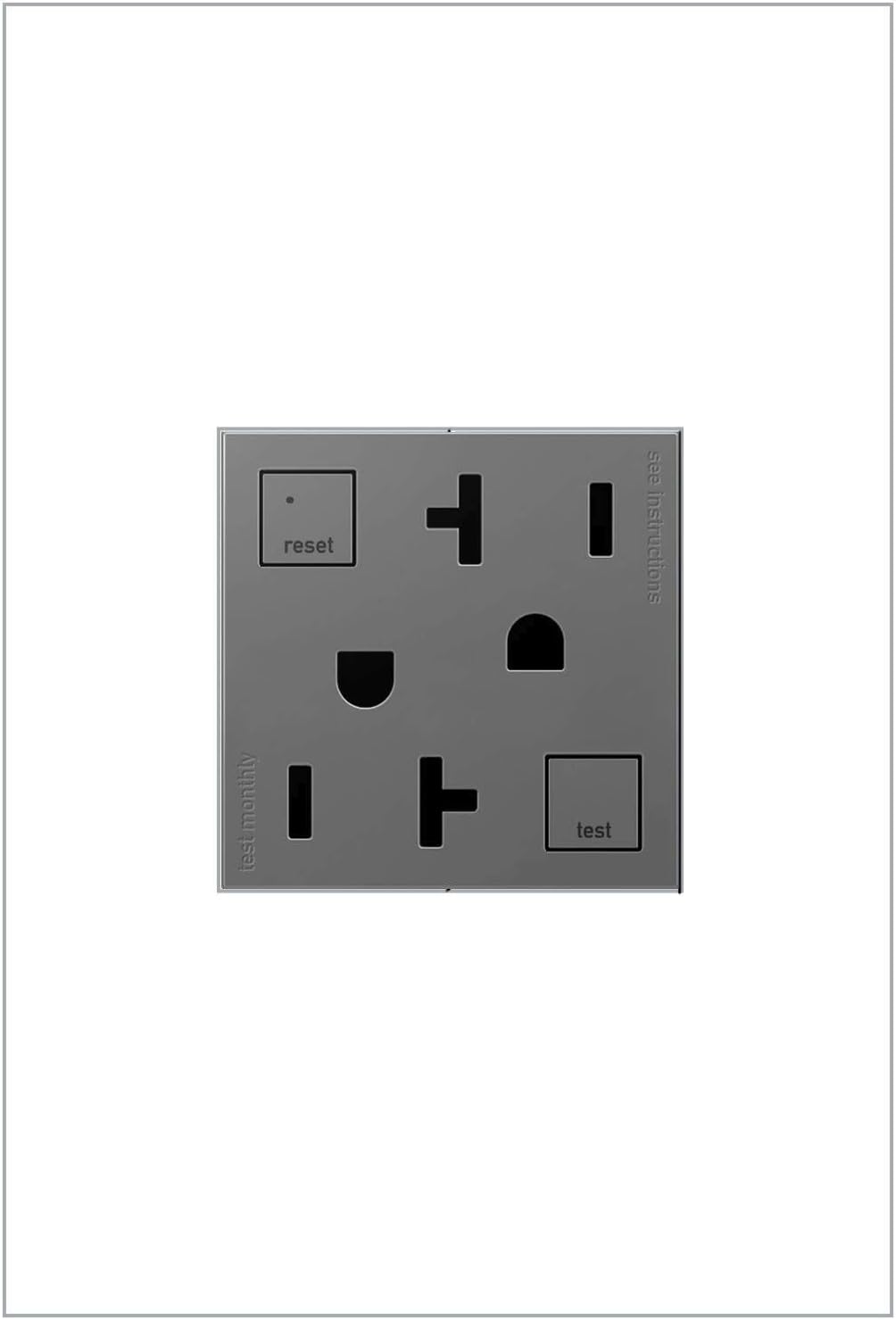 Legrand BLOOM Tamper-Resistant Self-Test Electrical GFCI Outlet, 20A ...