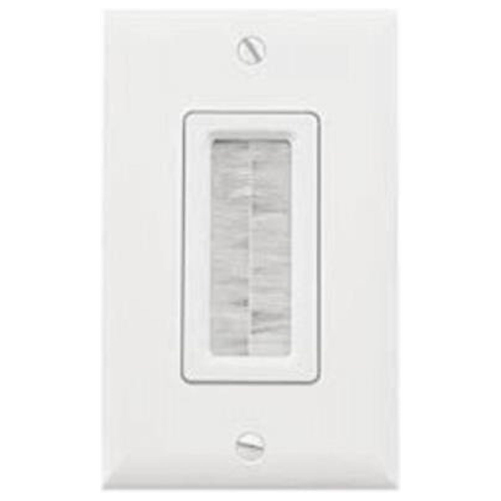 Legrand Cable Access Wall Plate, White (OnQ WP1014WHV1)