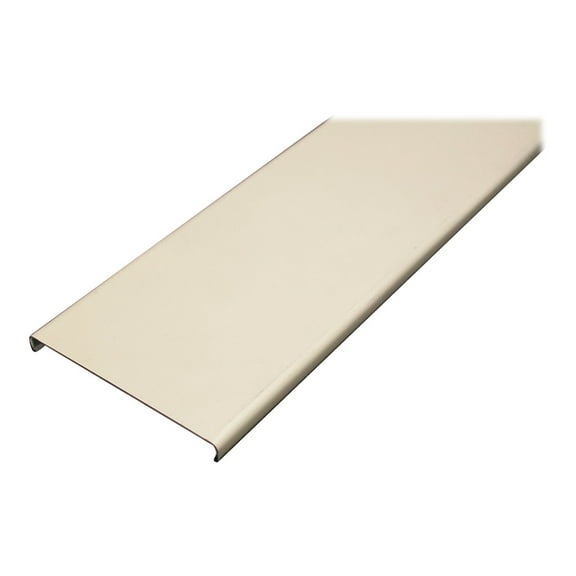 Raceway Cover, 3000 Series, 1, 2 Channel, 2 3/4 in W, 1/4 in H, 60 in L, Gray