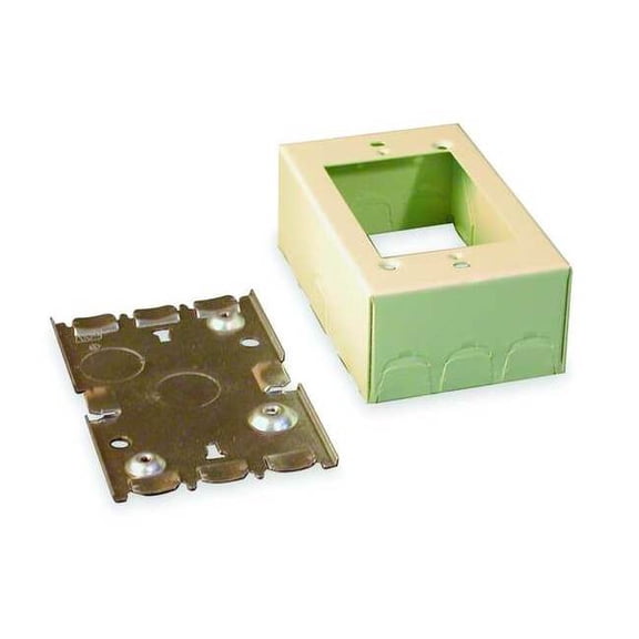 Wiremold Legrand V5748 Raceway Deep Switch & Receptacle Box (1 Gang) V500/v700 Single Gang