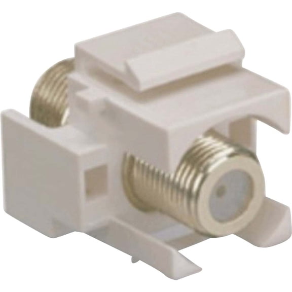 Legrand F3481WHV1 On-Q Video F-Connector, White - Quantity 4