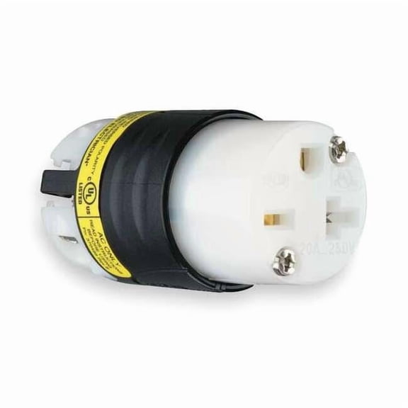 Legrand GCM Strt Bld Cnnctr,Blk,2P3W,Nyl,6-20R PS5469XGCM
