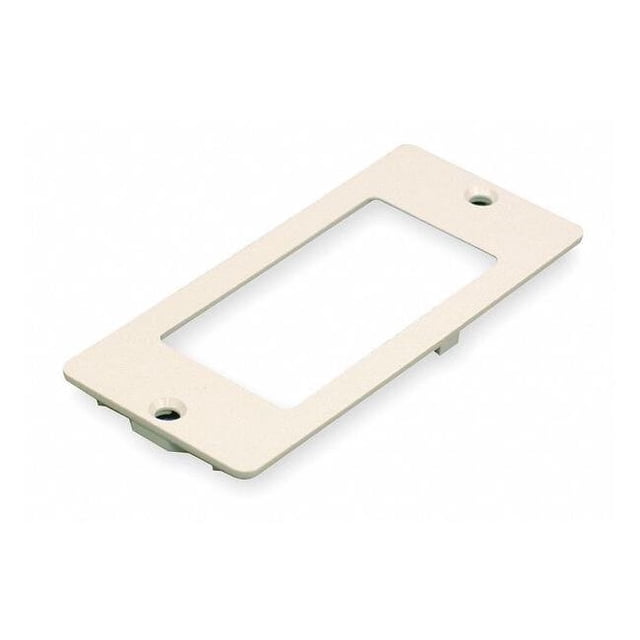 Wiremold 5507R Raceway Gfci Faceplate Cover Ivory Dual Channel ...