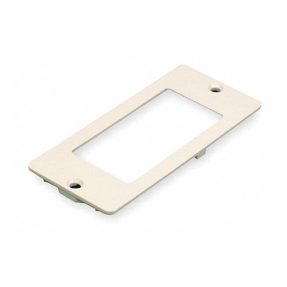 Wiremold 5507R Raceway Gfci Faceplate Cover Ivory Dual Channel Nonmetallic Raceway (5 Pack)