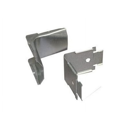 Internal Elbow Raceway, 1500 Series, 1 Channel, 1-1/2 in W, 0.343 in H, 2-1/2 in L, Ivory