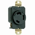 thumbnail image 1 of Legrand L630RCCV3 Pass & Seymour Locking Outlet, Black, NEMA L6-30r, 250-Volt - Quantity 1, 1 of 1