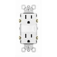 thumbnail image 1 of Legrand radiant Adjustable LED Night Light Outlet, Nightlight Electrical Outlets, Tamper Resistant, Safe for Kids, White, NTL885TRWCC6, 1 of 7