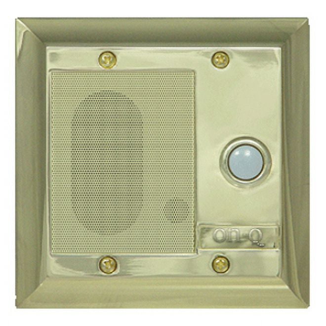 LegrandOnQ Door Unit, Weather Resistant, Shiny Brass