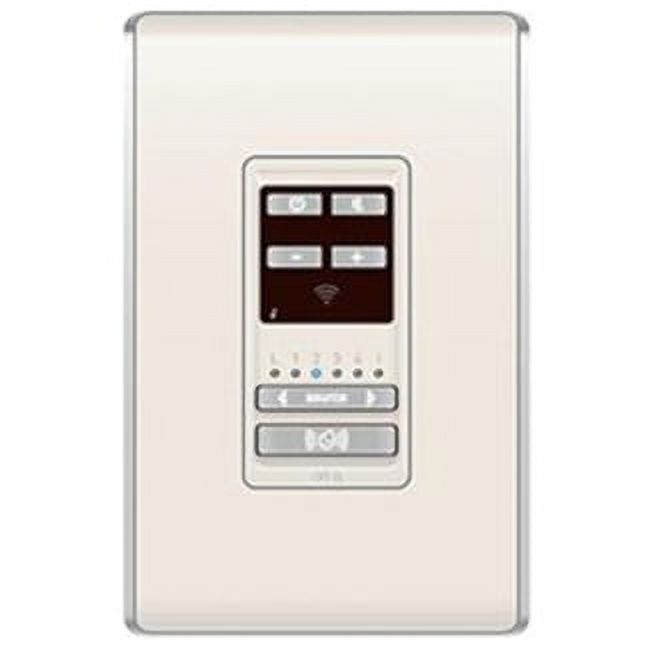 LegrandOnQ lyriQ Keypad in Studio Design, Light Almond
