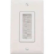 Legrand - OnQ HDMI In-Wall Connection Kit for Cable Management, Cable Pass Through Strap Conceals Cabling Behind the Wall, White, 2 Count, HT2004WHV1