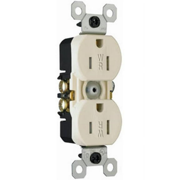 Legrand Pass & Seymour 15A ALM DPLX Receptacle 8 Pack