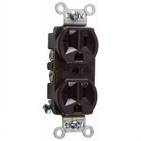 Legrand Pass & Seymour 20A BRN DPLX Outlet 12 Pack