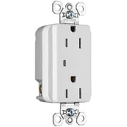 Legrand 5252WSPCC6 15-Amp 125-Volt White Electrical Outlet