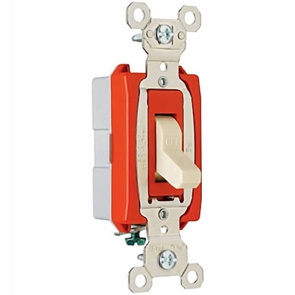 Legrand Wall Switch,1-Pole Switch Type,20A PS20AC1I