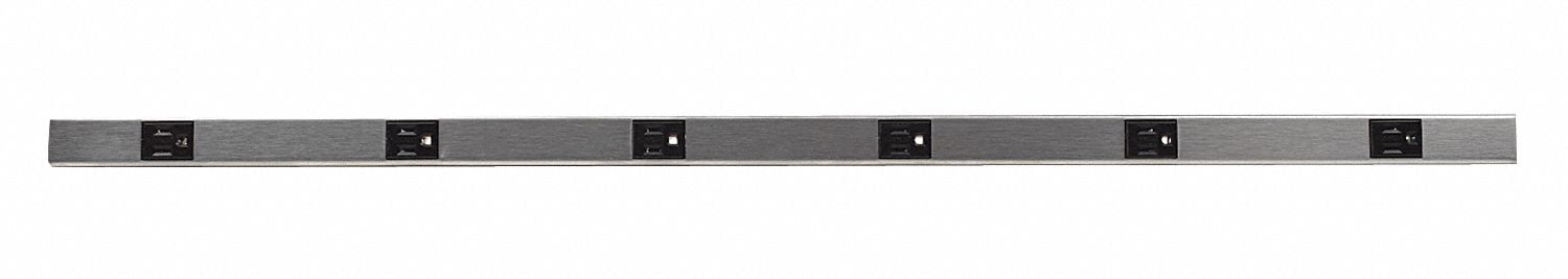 Legrand Prewired Raceway,15A,6 Outlet,SS S20GB306 - Walmart.com