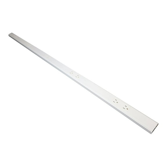 Legrand Prewired Raceway,5 Outlets,Polyester NM20GB512