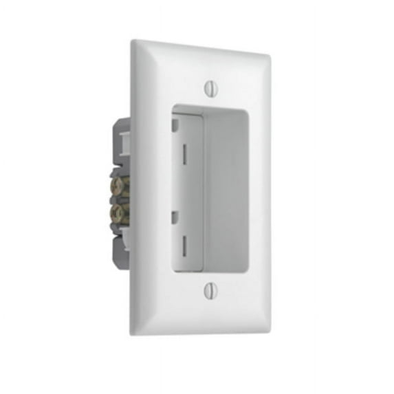 Legrand R885trwcc6 Pass & Seymour 15 Ampere Recessed Tamper-Resistant Electrical Outlet -