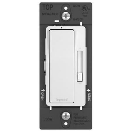 Legrand RH703PTCCCV6 Pass & Seymour Radiant 3-Way Preset Dimmer Switch, 700-Watt - Quantity 1
