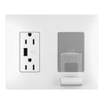 thumbnail image 1 of Legrand RWC826USBWCCV2 Radiant 15 Ampere Tamper Resistant Electrical Outlet - White, 1 of 7