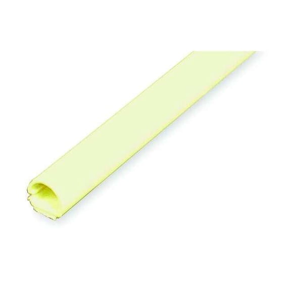 Cover Plate Raceway, 300 Series, 1 Channel, 1/2 in W, 3/8 in H, 5 ft L, Ivory 300