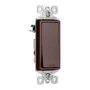 Legrand radiant TM873DBCC10 15 Amp Rocker Wall Switch, 3-Way Decorator Light Switches, Dark Bronze 1 Count