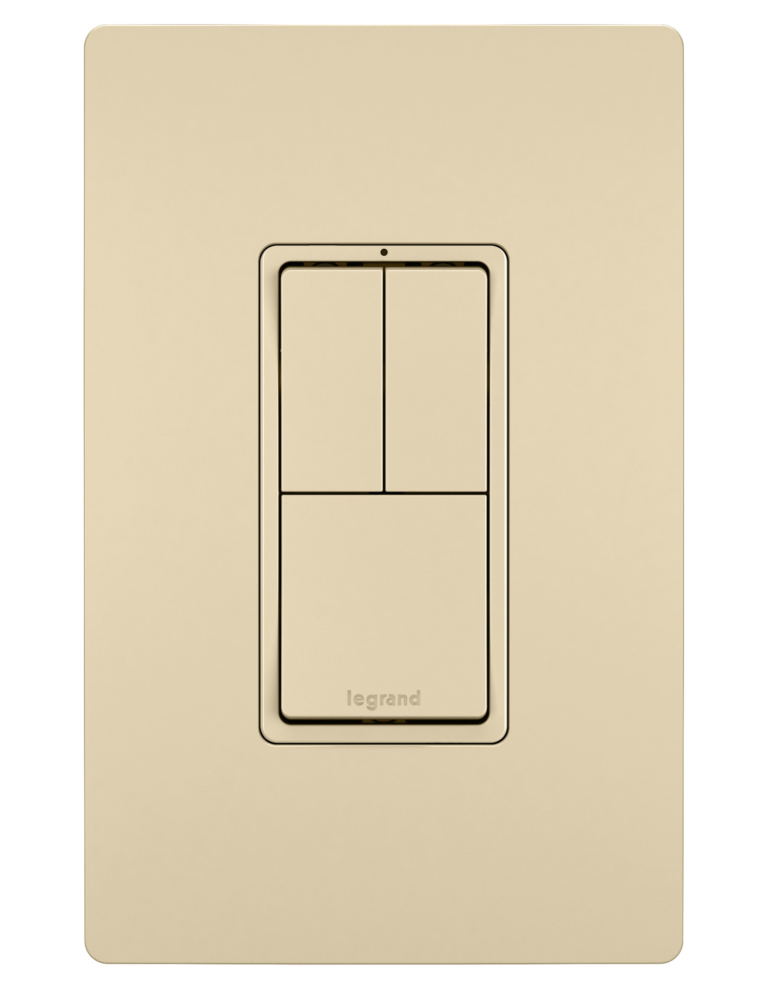 Legrand Rcd113 Radiant 15 Ampere Combination Single Pole/Single Pole/3