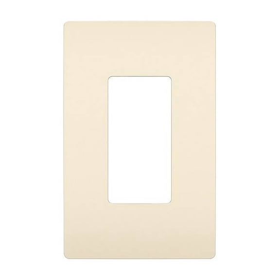 Rocker Wall Plate, Number of Gangs: 3 Plastic, Smooth Finish, Almond RWP26LA